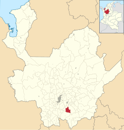 Location of the municipality and town of La Unión, Antioquia in the Antioquia Department of Colombia