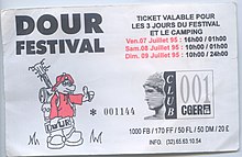 Ticket Dour 1995