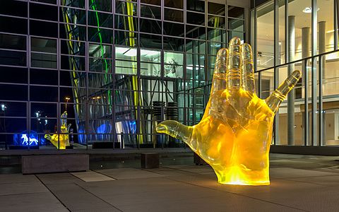 Münster, LVM, Skulptur „Körper und Seele“ (2016)