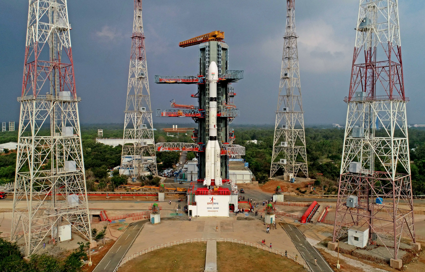 GSLV-F14, INSAT-3DS - Launch Vehicle at Second Launch Pad (SLP).webp