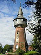 Husum Wasserturm 1902 - 1962 nordwestlich vom Schlosspark Foto 2007 Wolfgang Pehlemann Wiesbaden DSCN6215.jpg