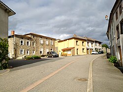 Skyline of Saint-Romain-d'Urfé