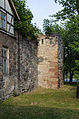 Stadtmauer mit Turmrest