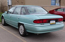 Sable sedan rear styling