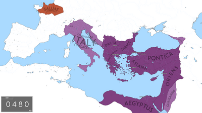 Imperiul Roman de Rasarit in 480.