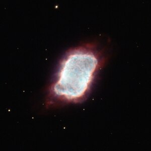 Imatge de NGC 6741 obtinguda amb el telescopi Hubble