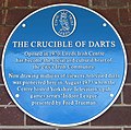 Blue Plaque: The Crucible of Darts