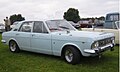 Ford Zephyr 6 Mark IV: the deluxe version gained a dummy grille between the headlights