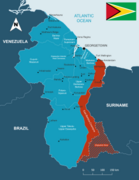 Guyana - Region 6 East Berbice-Corentyne Map Neutral.png