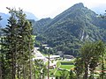 Festung St. Luzisteig vom Weg auf die Guscha aus gesehen