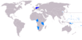 Solamente le colonie del 1914. Solamente colonias de 1914. 1914 colonies only. Nur Kolonien um 1914.