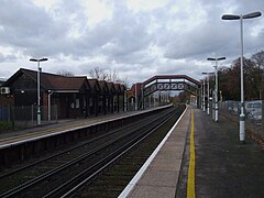 Sanderstead station look north.JPG