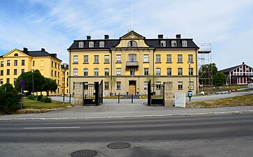 Kanslihuset vid Jämtlands fältjägarregemente.