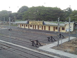 MEMU Shed Office, Kollam: The biggest MEMU Shed of Kerala is situated in Kollam