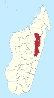 Location in Madagascar