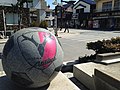 Kashima Antlers-en monumentua Kashima baselizatik gertu