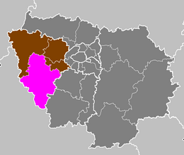 Arrondissement di Rambouillet – Localizzazione