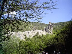 Demoiselles coiffées, Pontis, Alpes-de-Haute-Provence, Francia