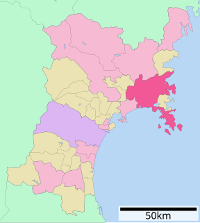 石巻市位置図