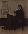 Arrangement in Gray and Black no 2 (Portrait of Thomas Carlyle) (1873)