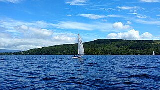 Sailing on Caragh Lake