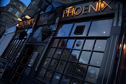 The Phoenix Bar, on Edinburgh's Broughton Street. Image: Brian McNeil.