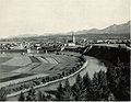 English: View towards the east (around 1898) Deutsch: Blick Richtung Osten (um 1898)