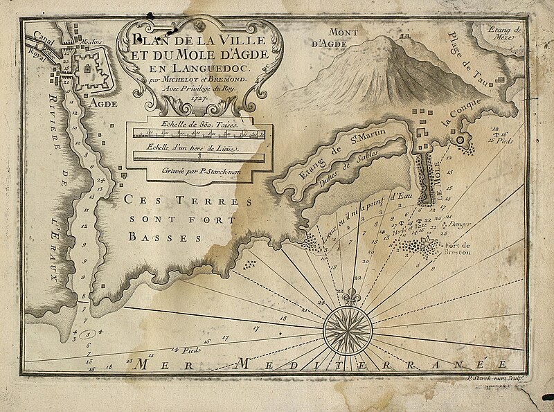 File:"Plan de la Ville et du Mole d'Agde" (21622127984).jpg