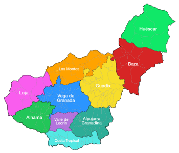 Comarcas de Granada