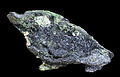 Glaucophane et Fuchsite (variété de Muscovite)