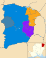 2019 results map