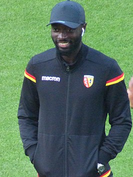 Kyei in 2018 als speler van RC Lens