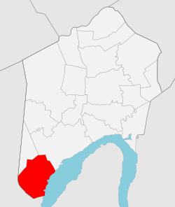 Location of San Basilio