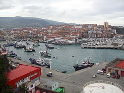 Skyline of Bermeo