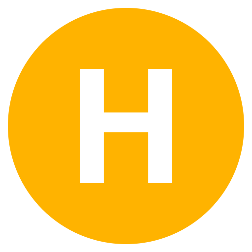 File:Eo circle amber white letter-h.svg