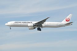 Boeing 777-300ER der Japan Airlines