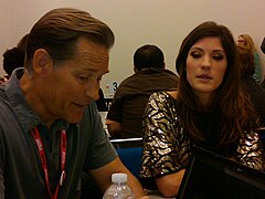 James Remar & Jennifer Carpenter 2010 CC.jpg