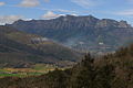 El Puigsacalm vist des de la Vall d'en Bas