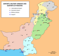 Airports, Military Airbases and Seaports of Pakistan