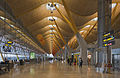 Terminal 4 del Aeropuerto Adolfo Suárez Madrid-Barajas, España.