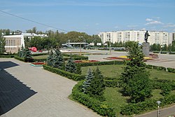 Lenin Square in Kstovo