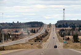 Highway 17 di Echo Bay, Ontario.