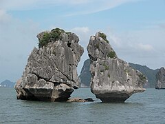 The Kissing Rocks.