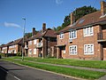 Brick houses and two-storey flats