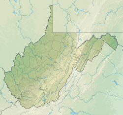 Temple Shalom (Wheeling, West Virginia) is located in West Virginia