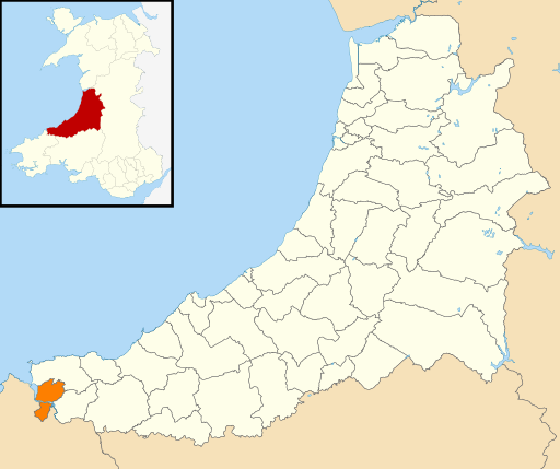 File:Wales Ceredigion Community Cardigan map.svg