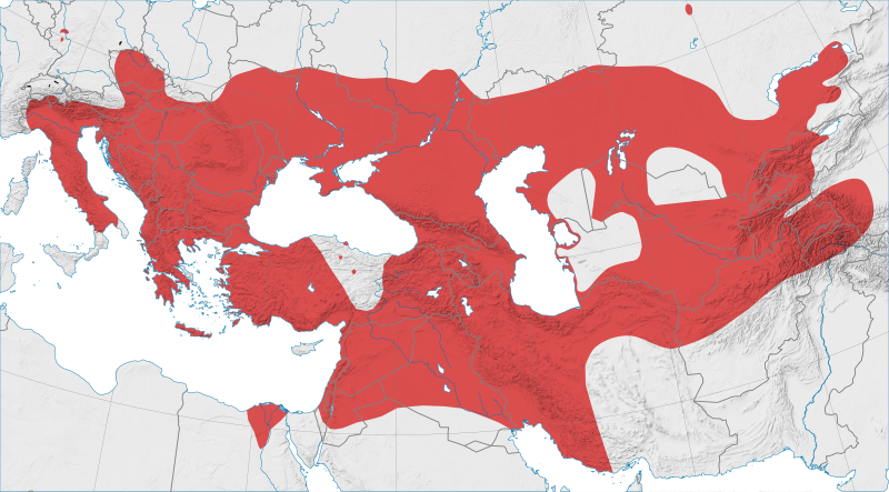 File:Natrix tessellata distribution map.svg