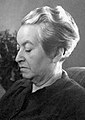 Gabriela Mistral in 1945 (Foto: Anna Riwkin) overleden op 10 januari 1957