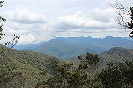 Pemandangan dari Sepanjang Ridge yang Terbuka, Pegunungan Mugajah, Aceh.jpg