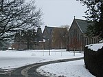 Block of Buildings at Christ College to SE of School Chapel